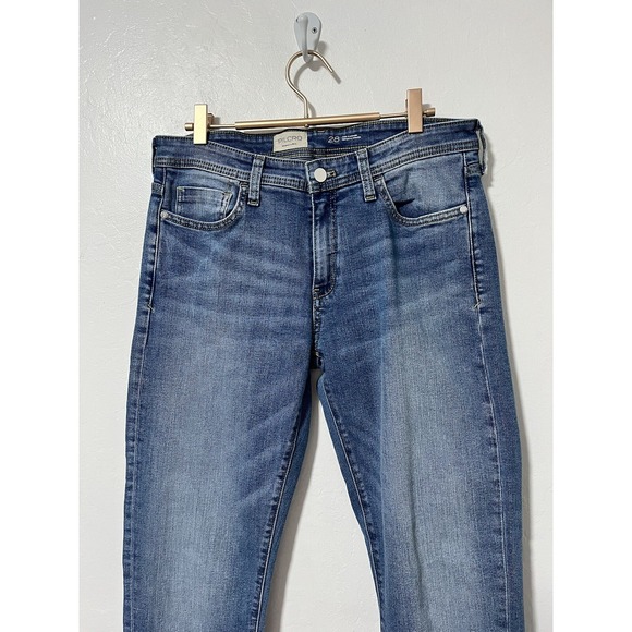 Anthropologie Pilcro Straight Leg Medium High Rise Size 28 Blue Medium Wash - Picture 2 of 6
